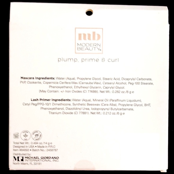 💝3/$15 MUST BUNDLE💝 BRAND NEW Mascara Box Set Plump, Prime & Curl Black 3Pc - Picture 6 of 8